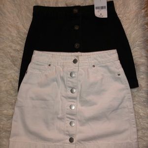 Forever 21 Jean skirts